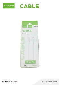 کابل شارژ میکرو zy04-4