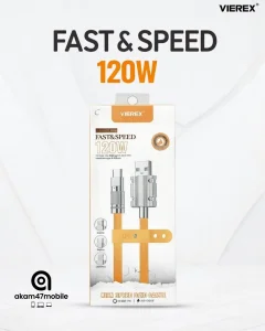 کابل شارژ تایپ c وایرکس 